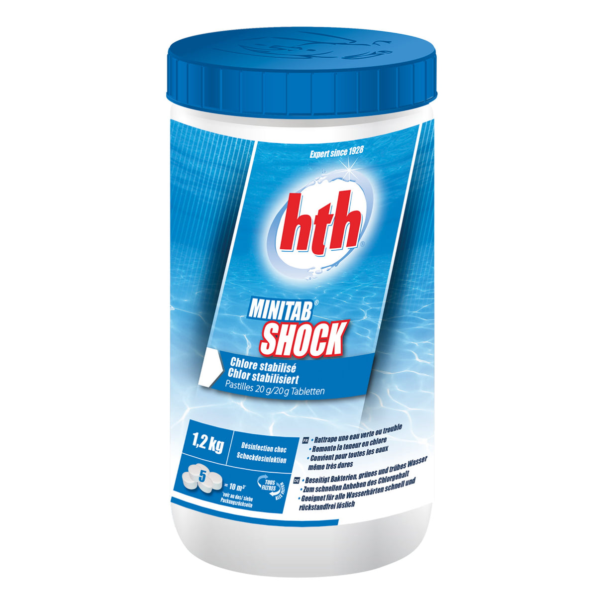 1,2 kg - hth® MINITAB SHOCK 20g