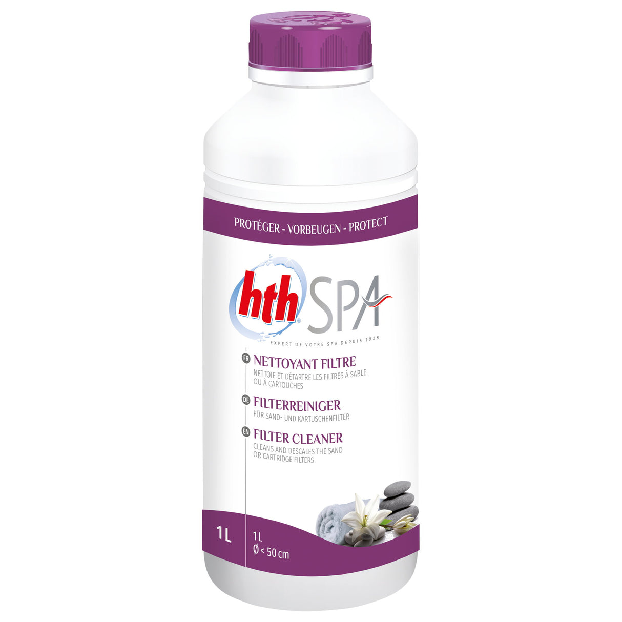 1 l - hth® Spa FILTERREINIGER