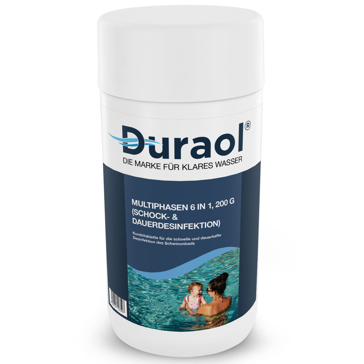 1 kg - Duraol® Multiphasen 6 in 1, 200 g (Schock- & Dauerdesinfektion)