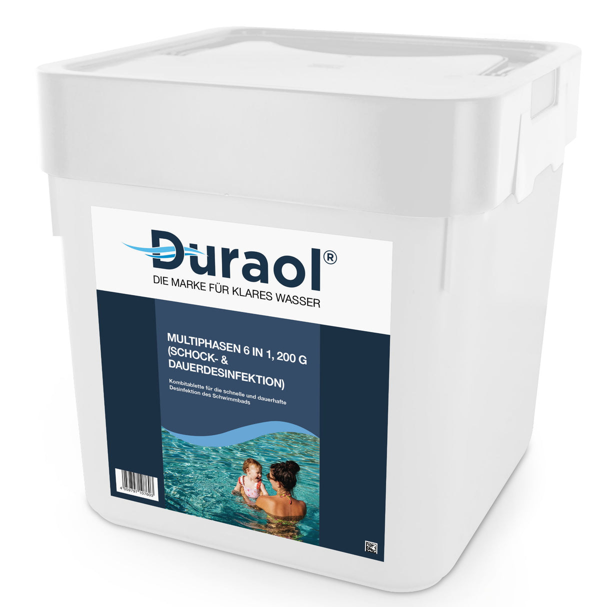 5 kg - Duraol® Multiphasen 6 in 1, 200 g (Schock- & Dauerdesinfektion)