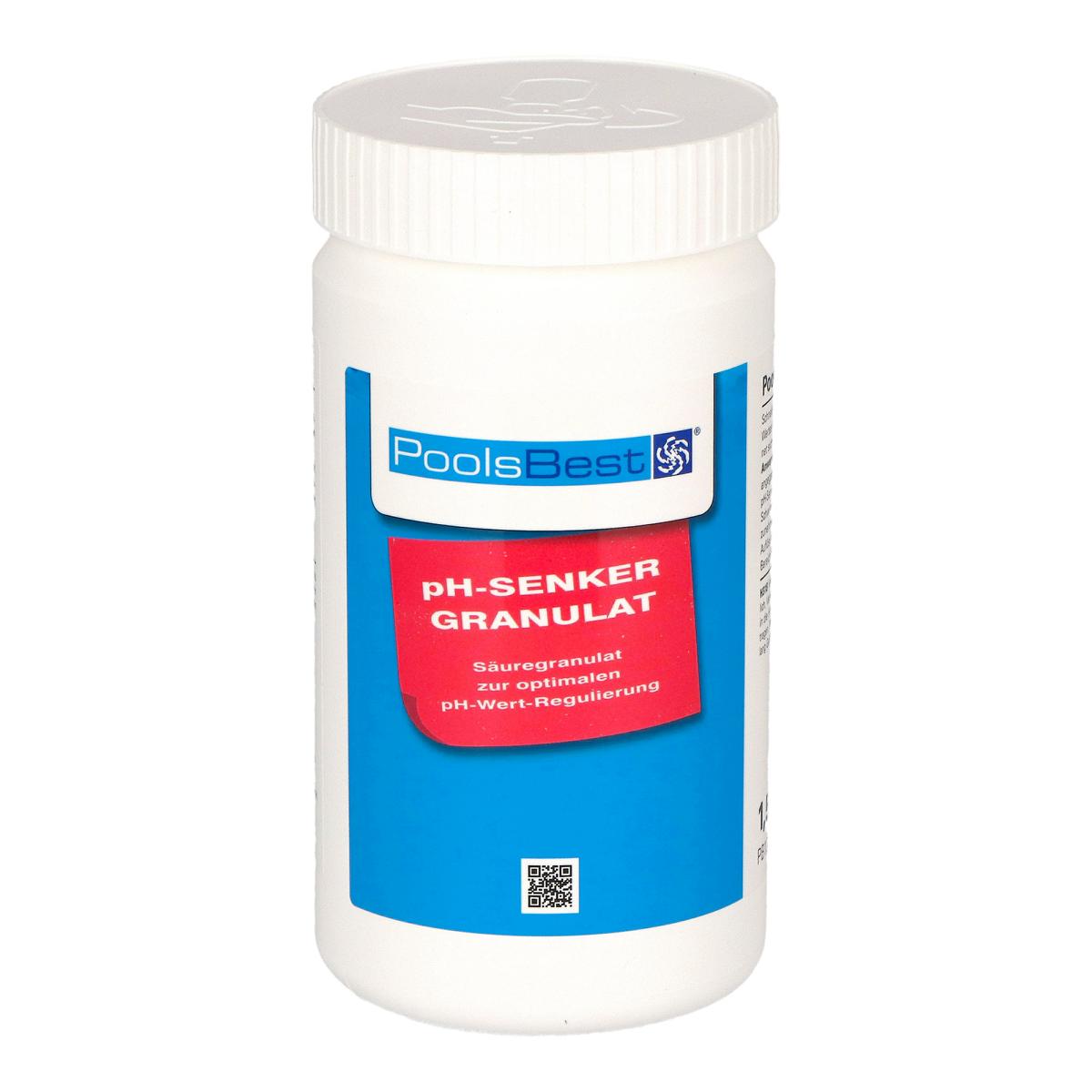 1,5 kg - PoolsBest® pH-Senker Granulat