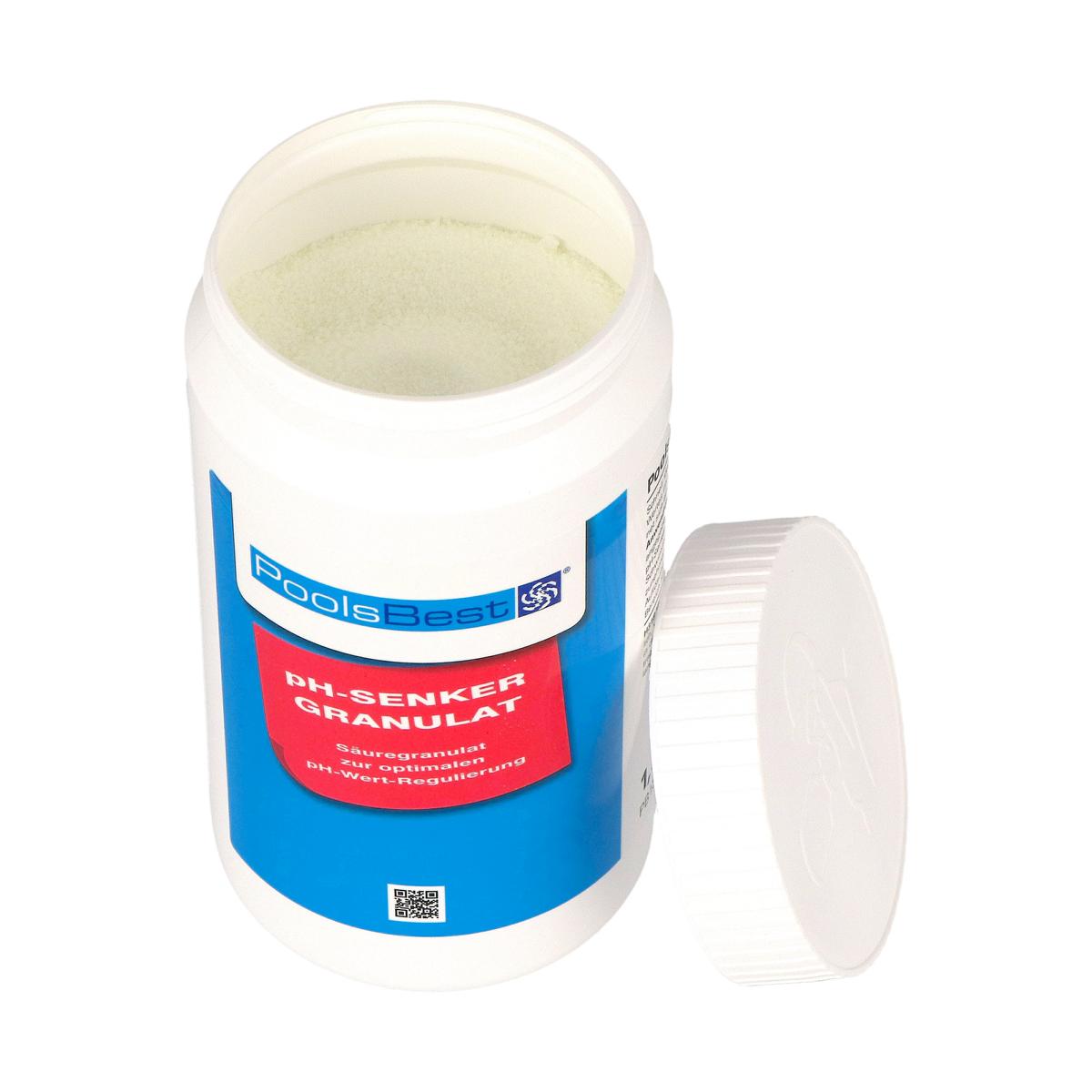 1,5 kg - PoolsBest® pH-Senker Granulat