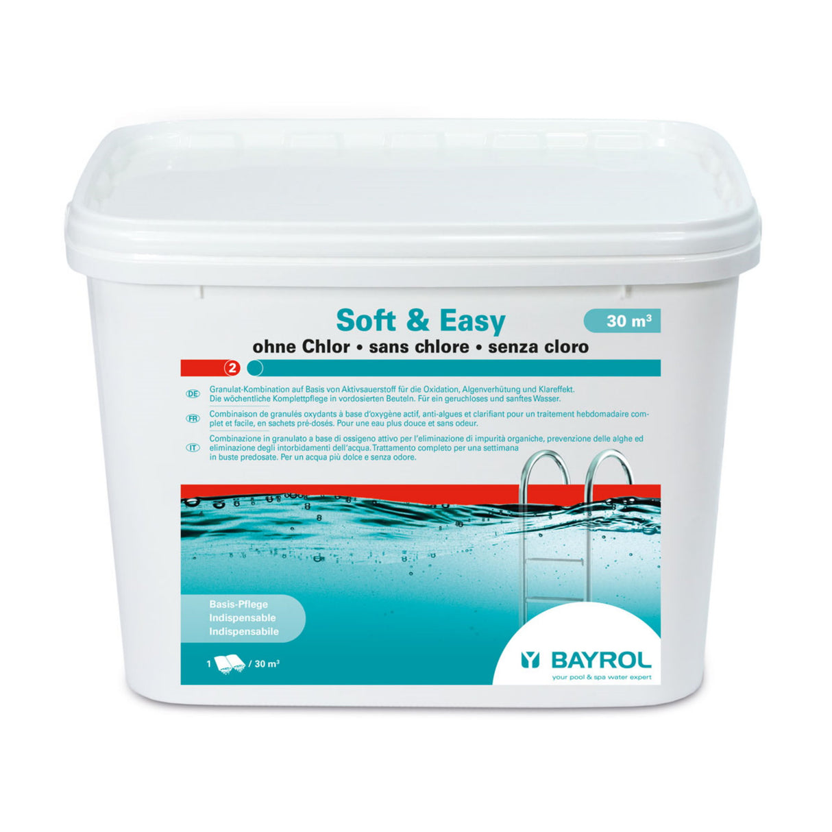 5,04 kg - BAYROL - Soft & Easy 30 m³