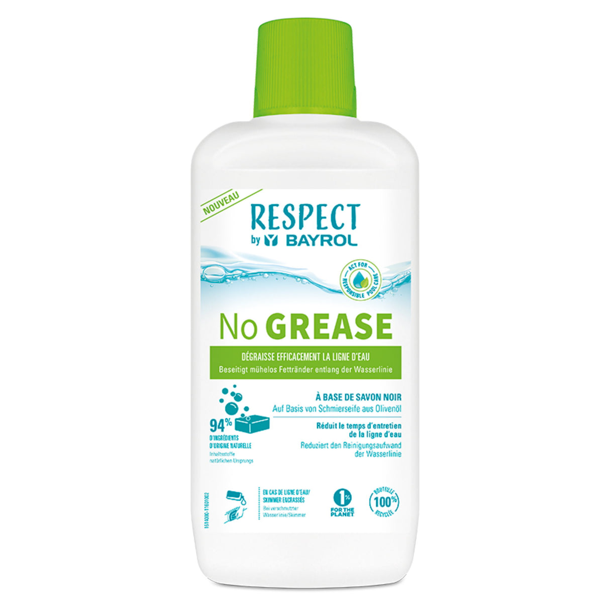 1 L - BAYROL Respect - No GREASE