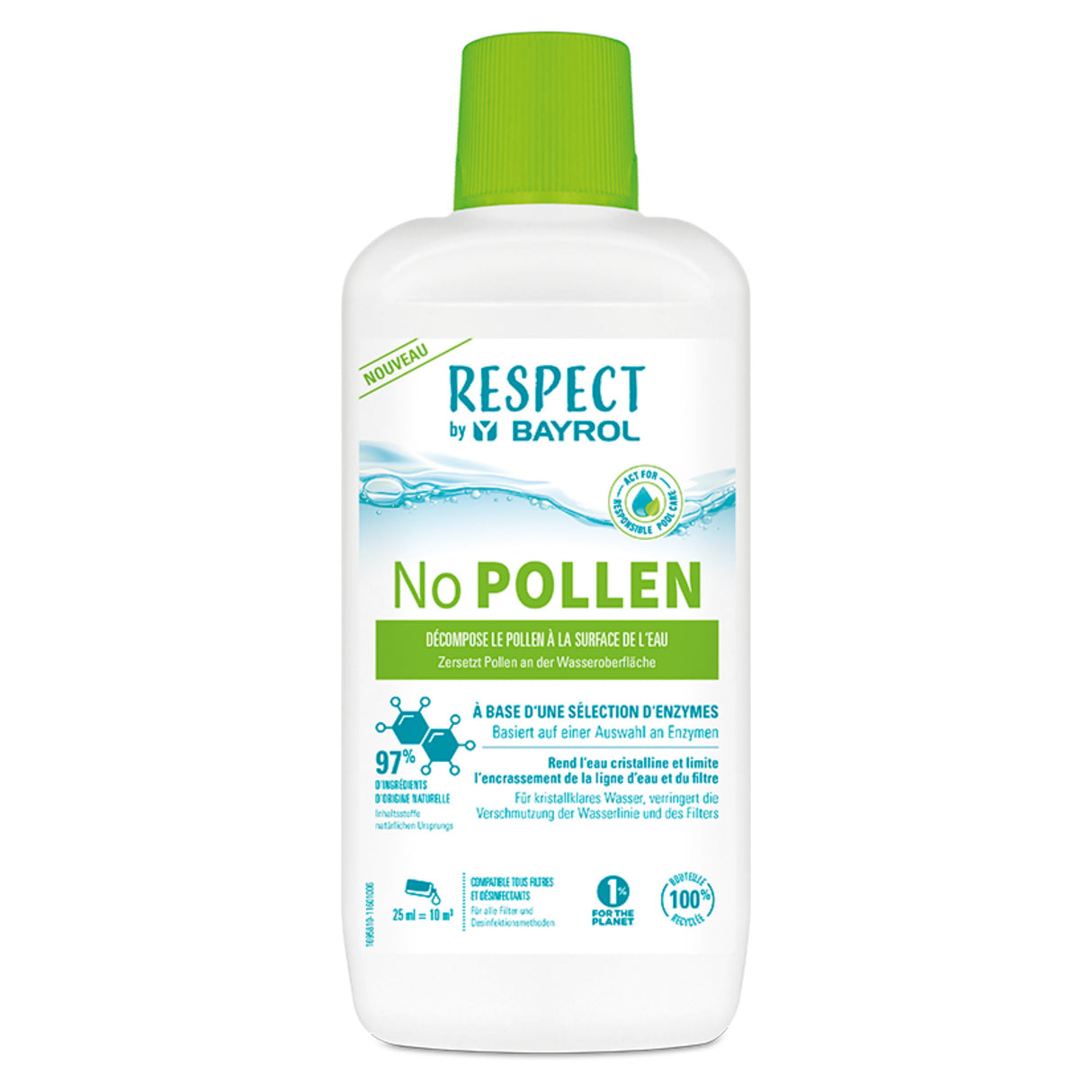 1 L - BAYROL Respect - No POLLEN