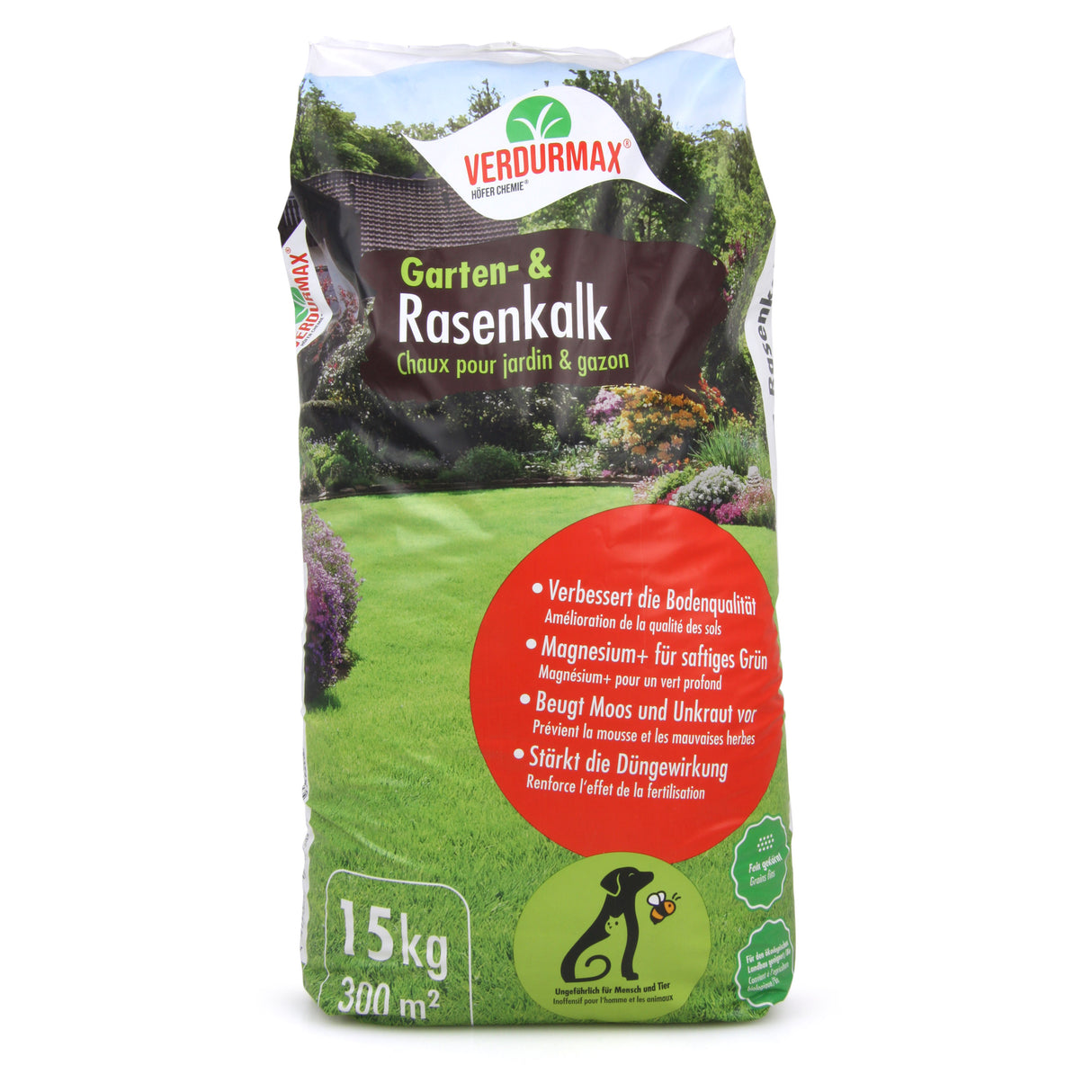 15 kg VERDURMAX® Garten- und Rasenkalk