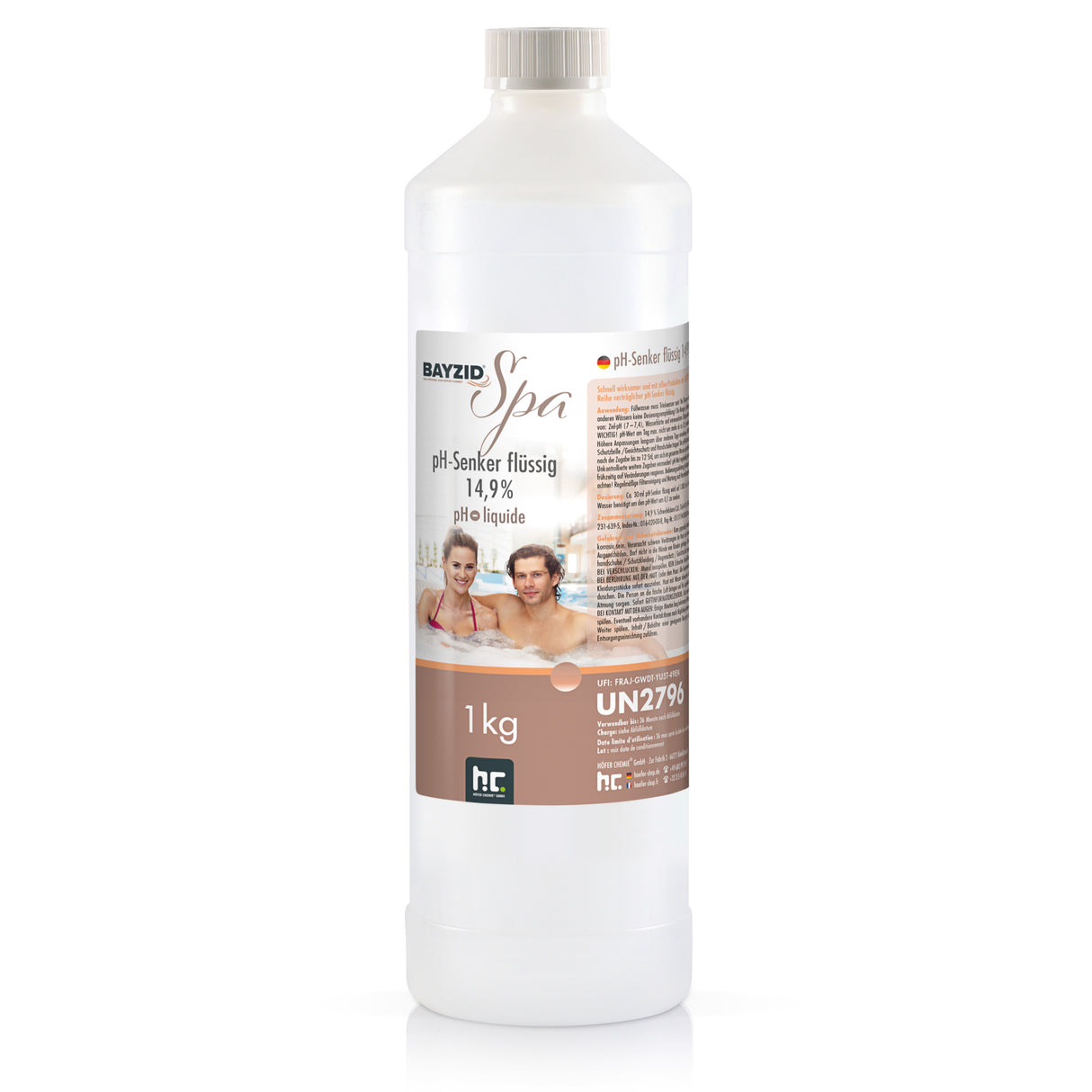 1 kg BAYZID® SPA pH Minus flüssig