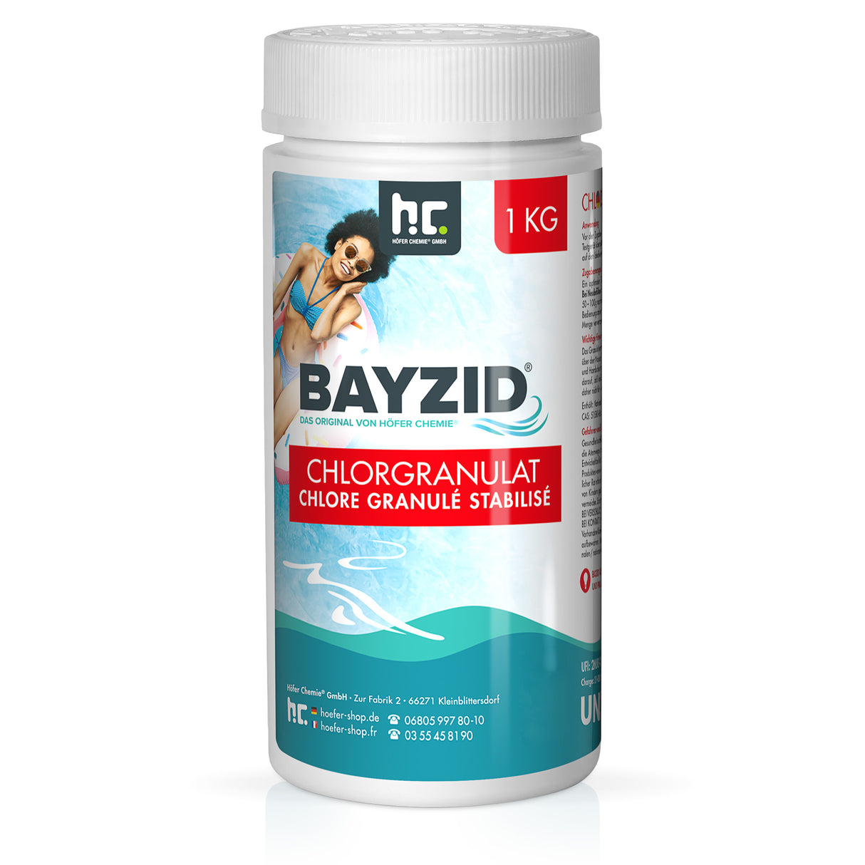 1 kg BAYZID® Chlorgranulat