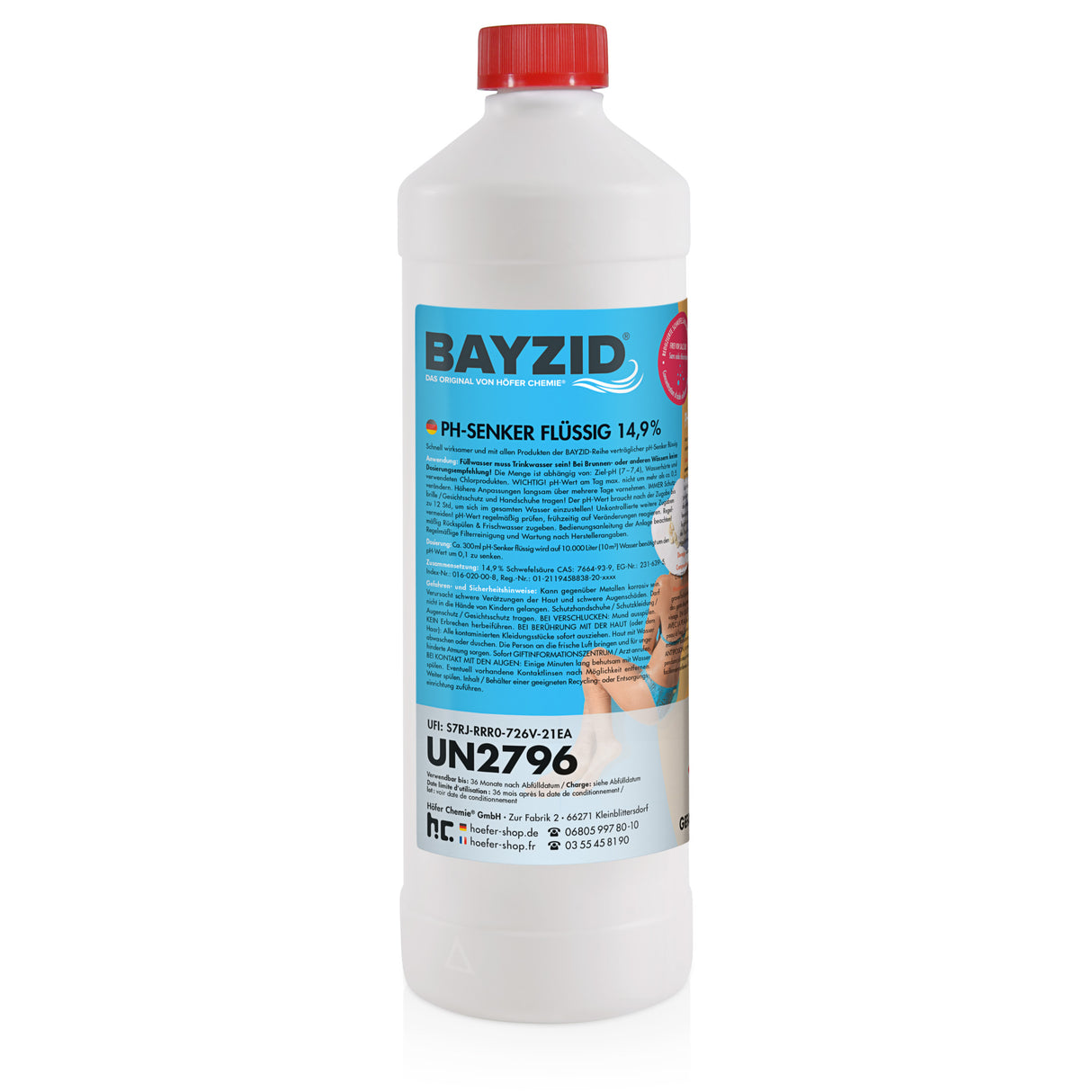 1 kg BAYZID® pH Minus flüssig