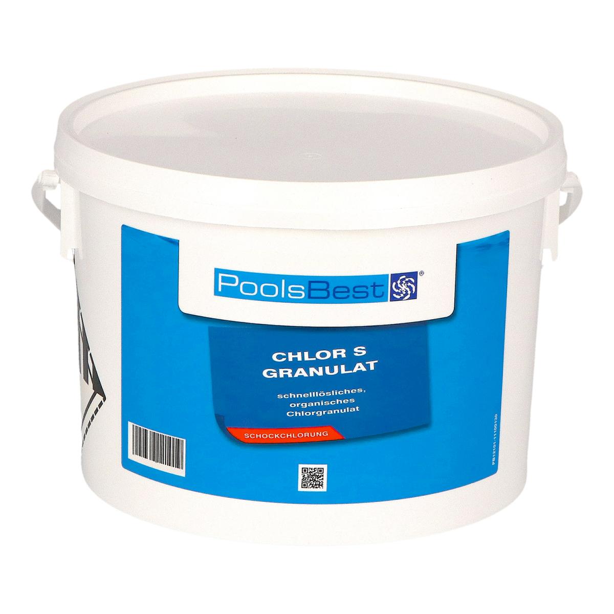 3 kg - PoolsBest® Chlorgranulat S schnelllöslich 56% Aktivchlor