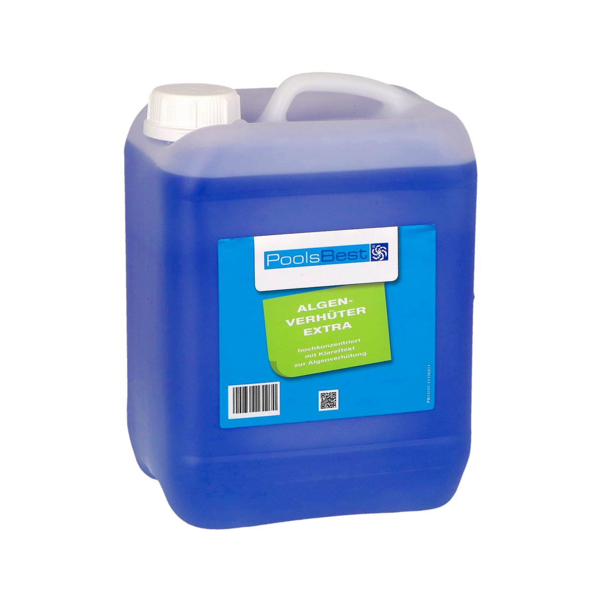 5 l - PoolsBest® anti-algues extra - hautement concentré et sans mousse