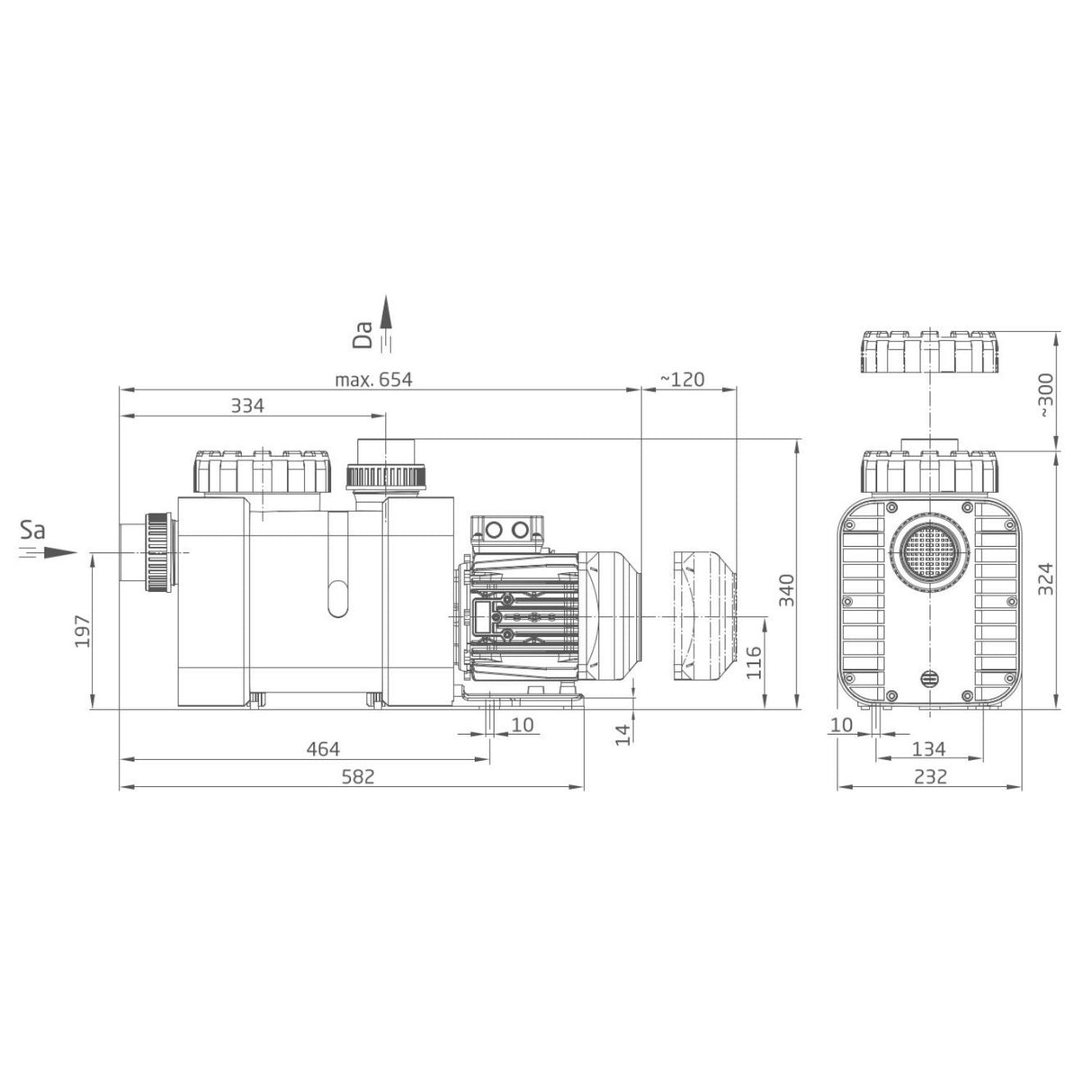 Speck BADU Delta Eco VS, 230V - 1,10 kW