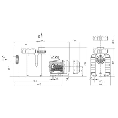 Speck BADU Delta Eco VS, 230V - 1,10 kW