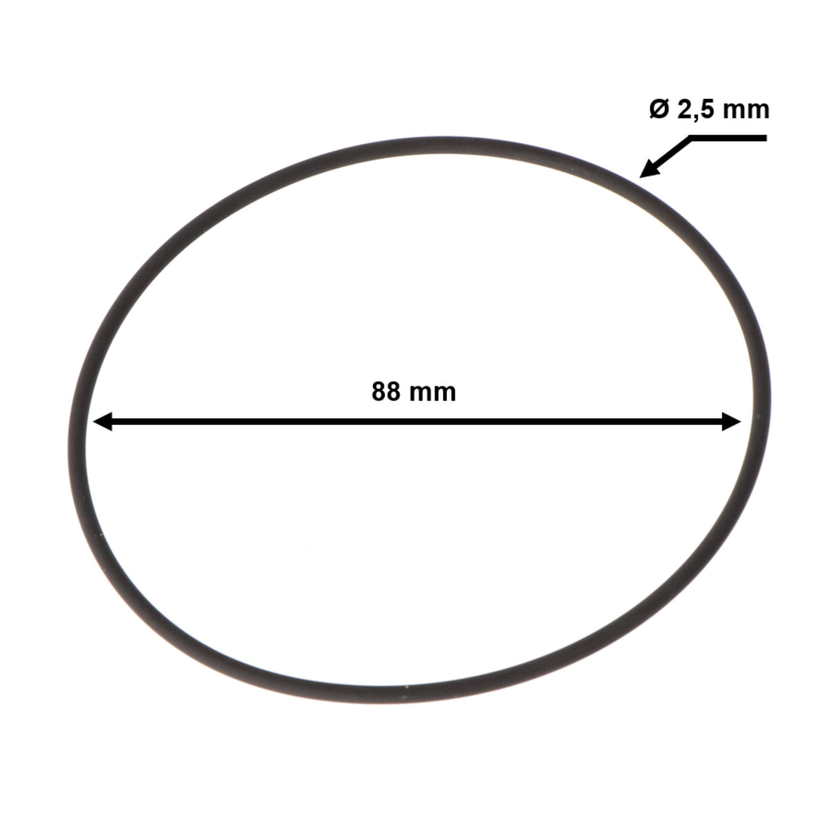 O-Ring Elektrolysezelle