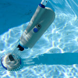 GRE VAC Plus - aspirateur de piscine sur batterie avec cartouche filtrante pour bains à remous et petites piscines hors sol