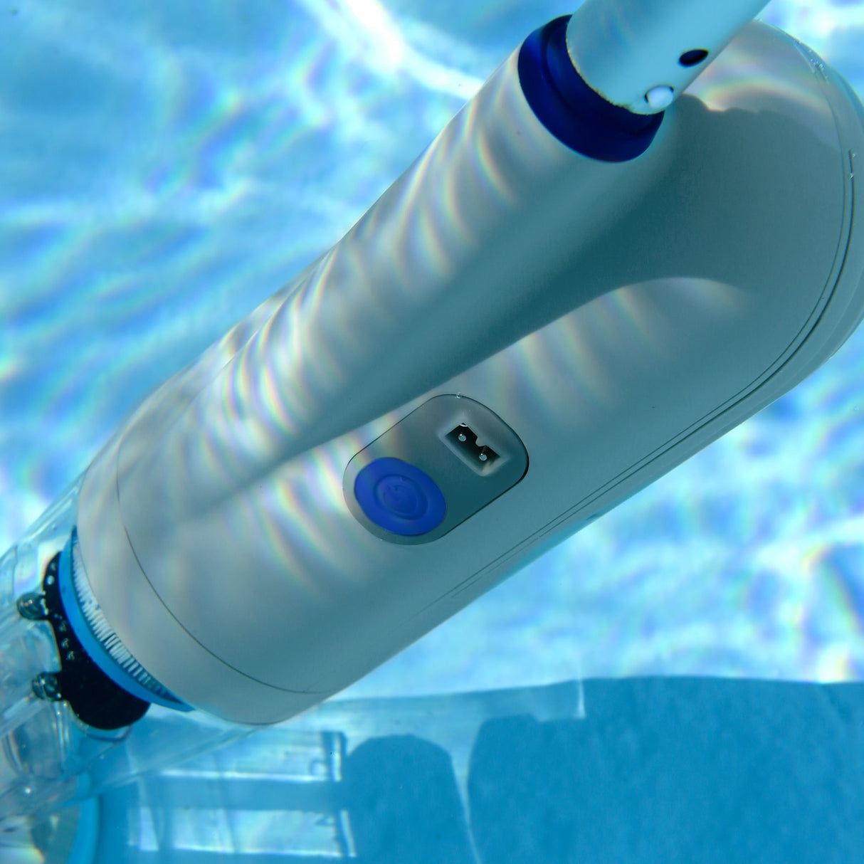 GRE VAC Plus - aspirateur de piscine sur batterie avec cartouche filtrante pour bains à remous et petites piscines hors sol