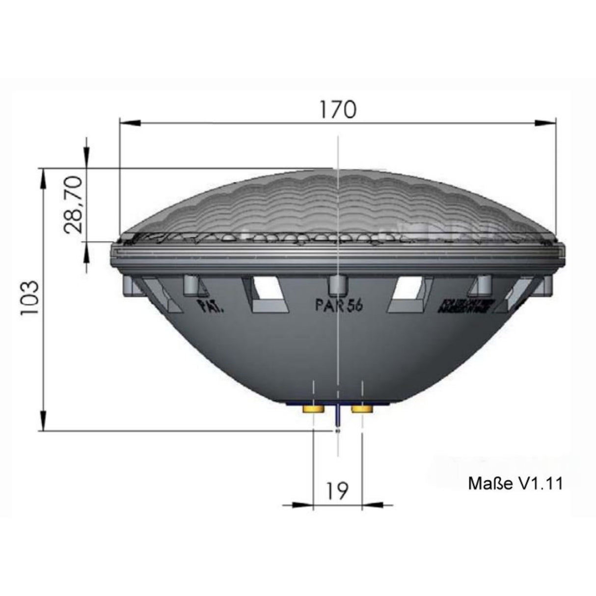 LED Ersatzleuchtmittel LumiPlus V1.11 warmweiß 12V AC