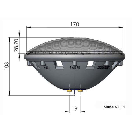 Ampoule de remplacement LED LumiPlus V1.11 Multicolore 12V AC - avec récepteur sans fil pour FB