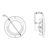 LED UWS Komplettset LumiPlus V1.11 Multicolour 12 V AC inkl. Einbaunische