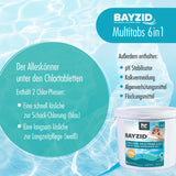 5 kg BAYZID® 2-Phasen-Multitabs 6in1, 200g