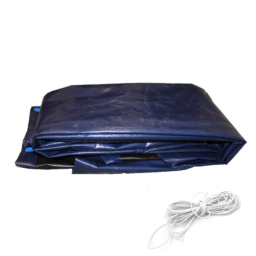 Couverture hivernale PE pour piscine ronde 3,50 m - B-stock