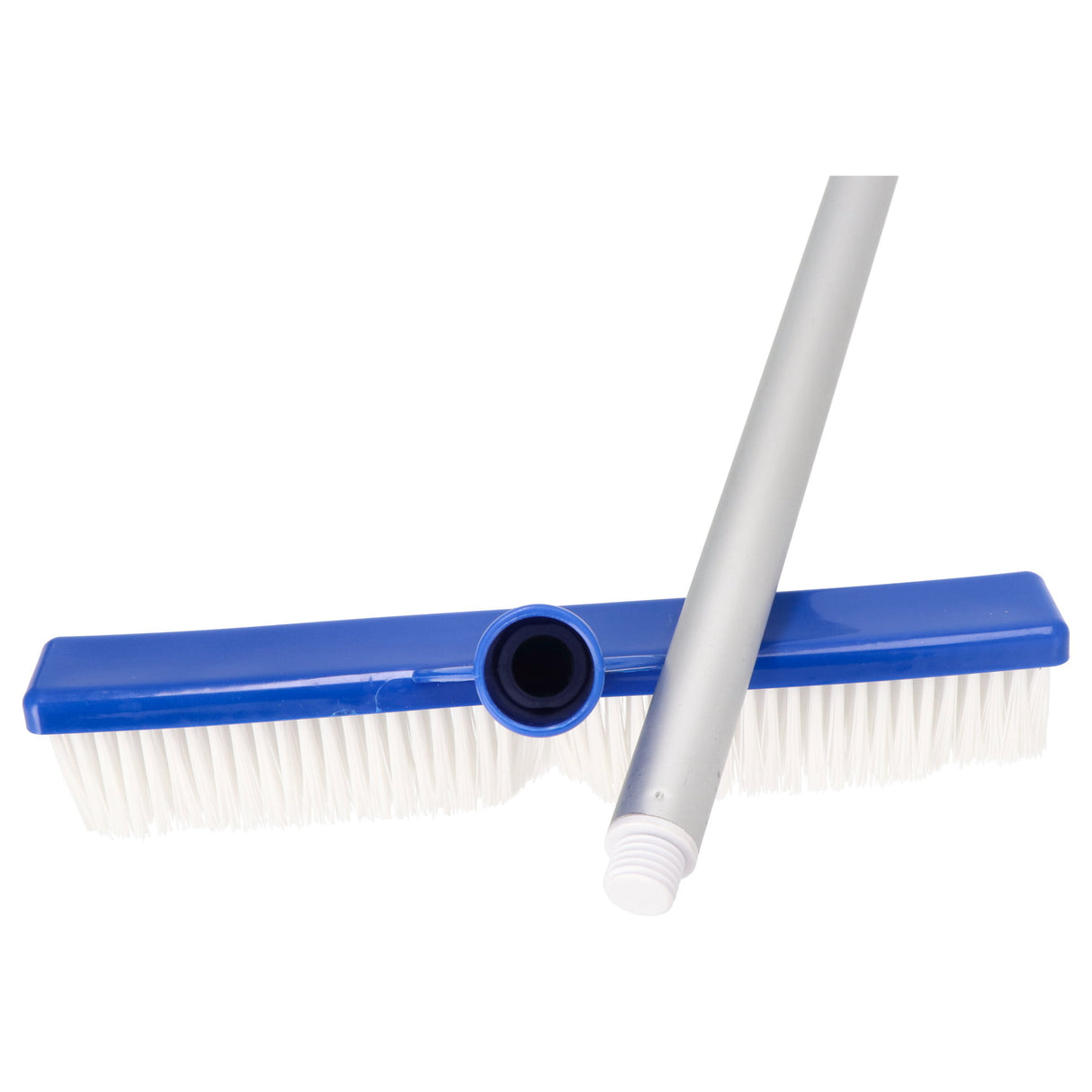 Brosse de piscine 26 cm avec tige en aluminium de 1,35 m