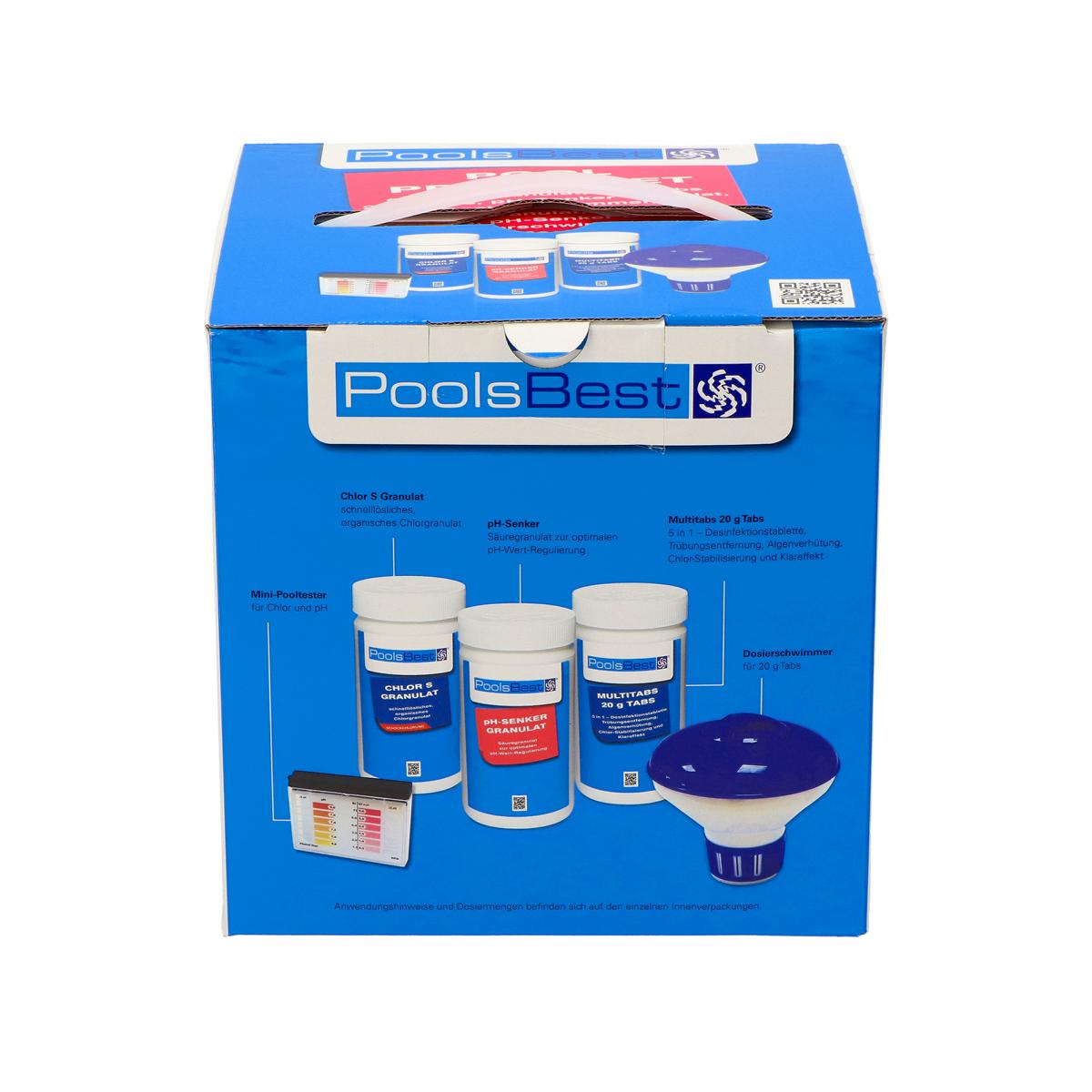 PoolsBest® Pool Starter Set 5in1 pour les débutants en piscine