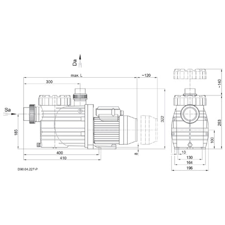 Speck BADU Eco Touch-Pro II, 230V - 0,75 kW