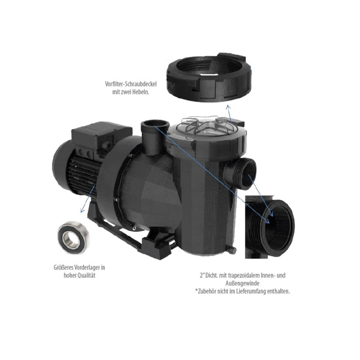 Victoria Plus Silent - pompe de filtration 22,5 m³/h - 230 V