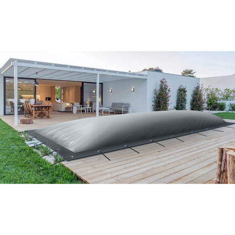 Couverture de piscine gonflable pour piscines rectangulaires