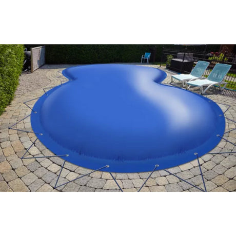 Couverture de piscine gonflable pour piscines en forme de huit