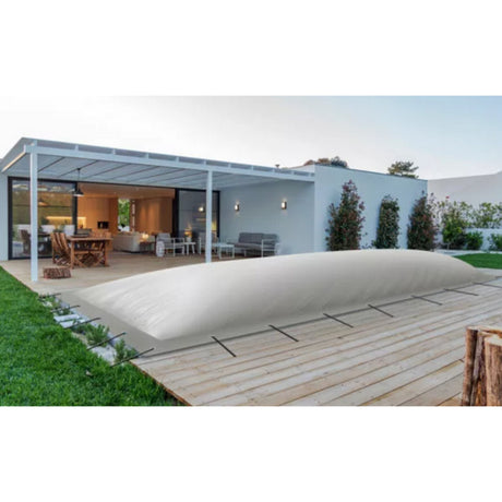 Couverture de piscine gonflable pour piscines rectangulaires