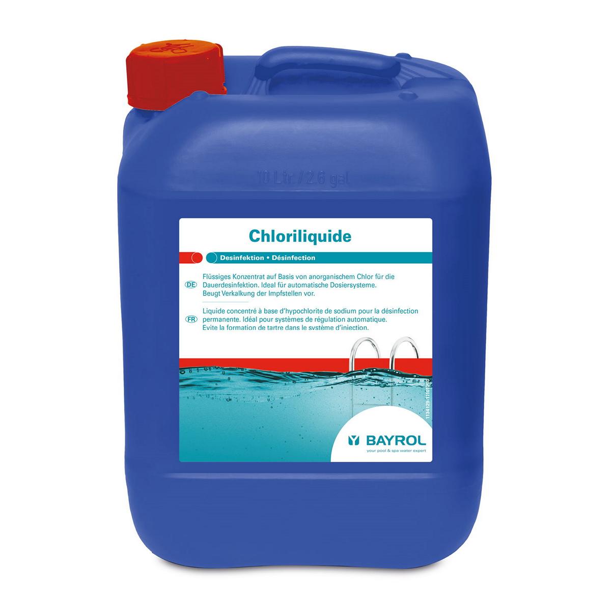 10 l - BAYROL -  Chloriliquide