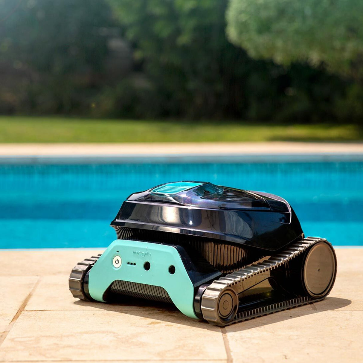 Akku Poolroboter Dolphin LIBERTY 400 - Wand- und Bodenreiniger inkl. Wasserlinie