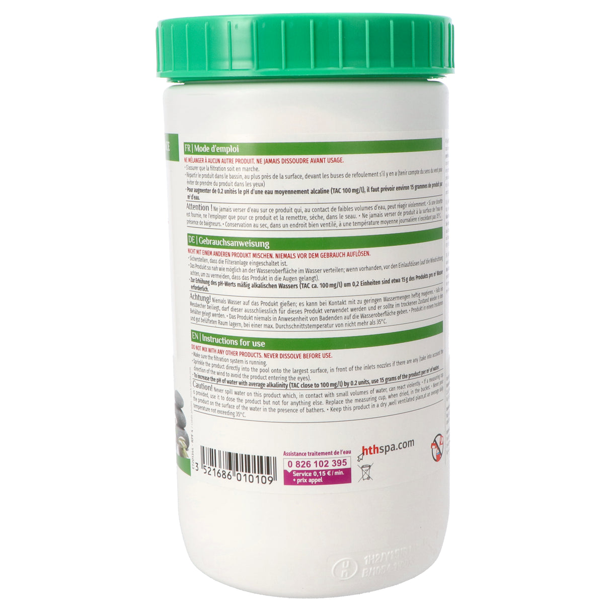 1,2 kg - hth® Spa pH PLUS (Pulver)