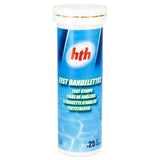 hth® TEST STREIFEN Cl/pH/Br/tH/TAC/Cy (25 Stück)