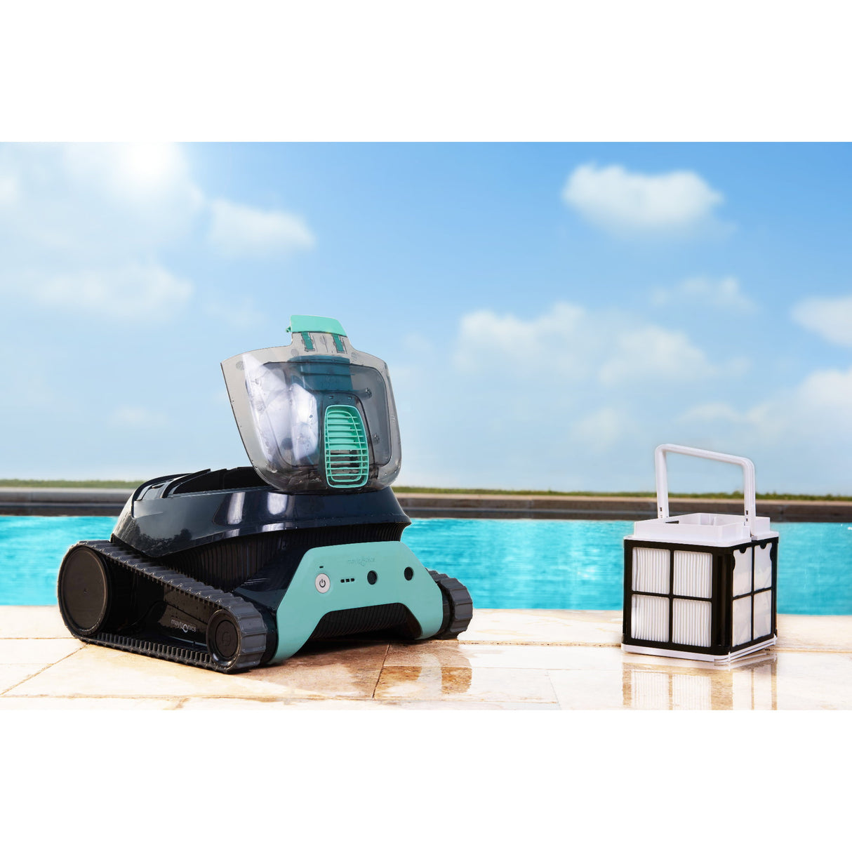 Robot piscine à batterie Dolphin LIBERTY 200 - nettoyeur murs et sols