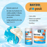 1,5 kg BAYZID® pH Minus Granulat