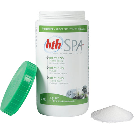 2 kg - hth® Spa pH MINUS (Mikro-Granulat)