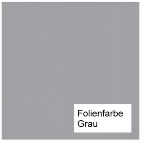 Poolfolie Rund Grau