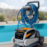 Poolroboter Dolphin E60i Wand- und Bodenreiniger mit Caddy