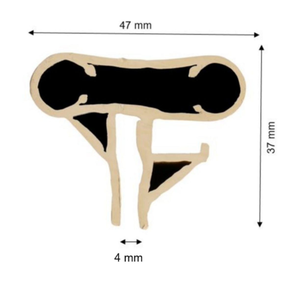 Kombi-Handlauf für Achtformbecken in Sand-Style