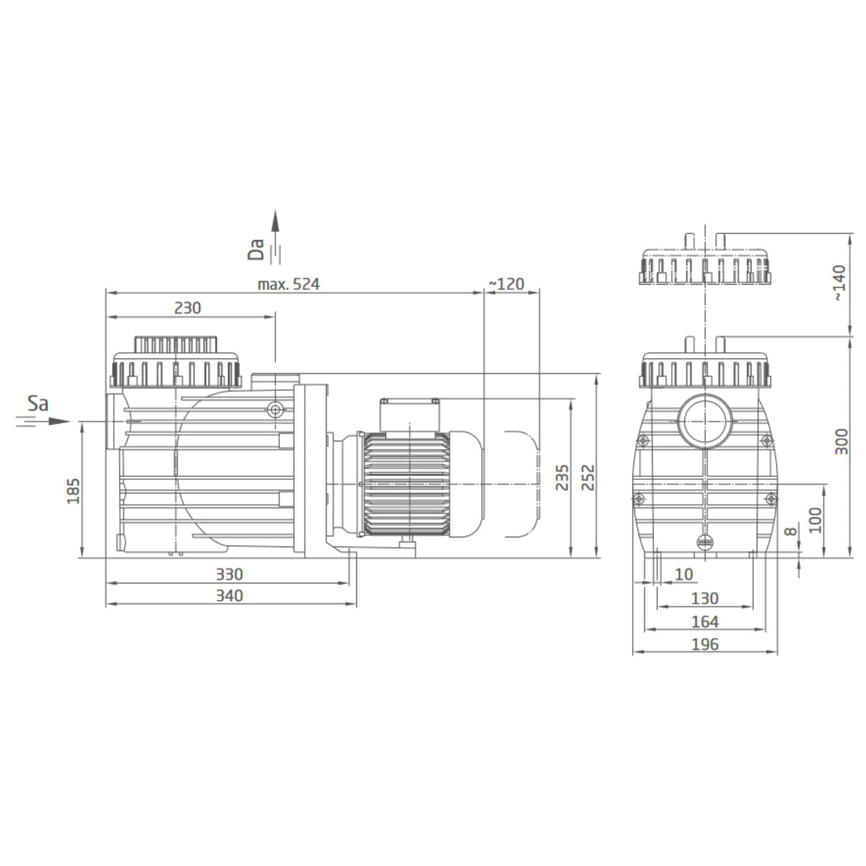 Speck BADU Magna 12, 230V - 0,45 kW